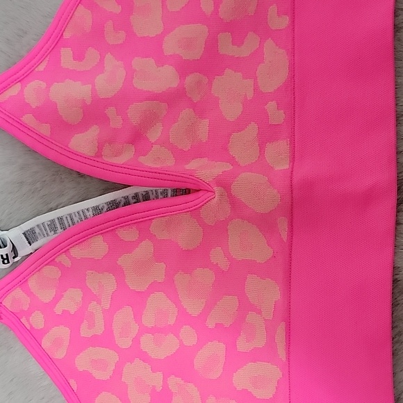 NWT Victoria's Secret hot pink cheetah lounge bra size M - Picture 4 of 5